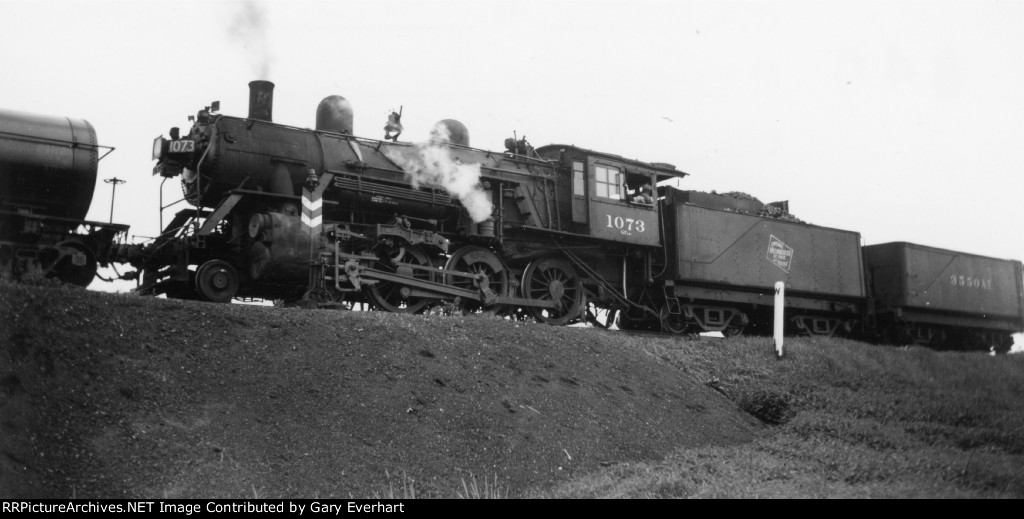 MILW 4-6-0 #1073 - Milwaukee Road